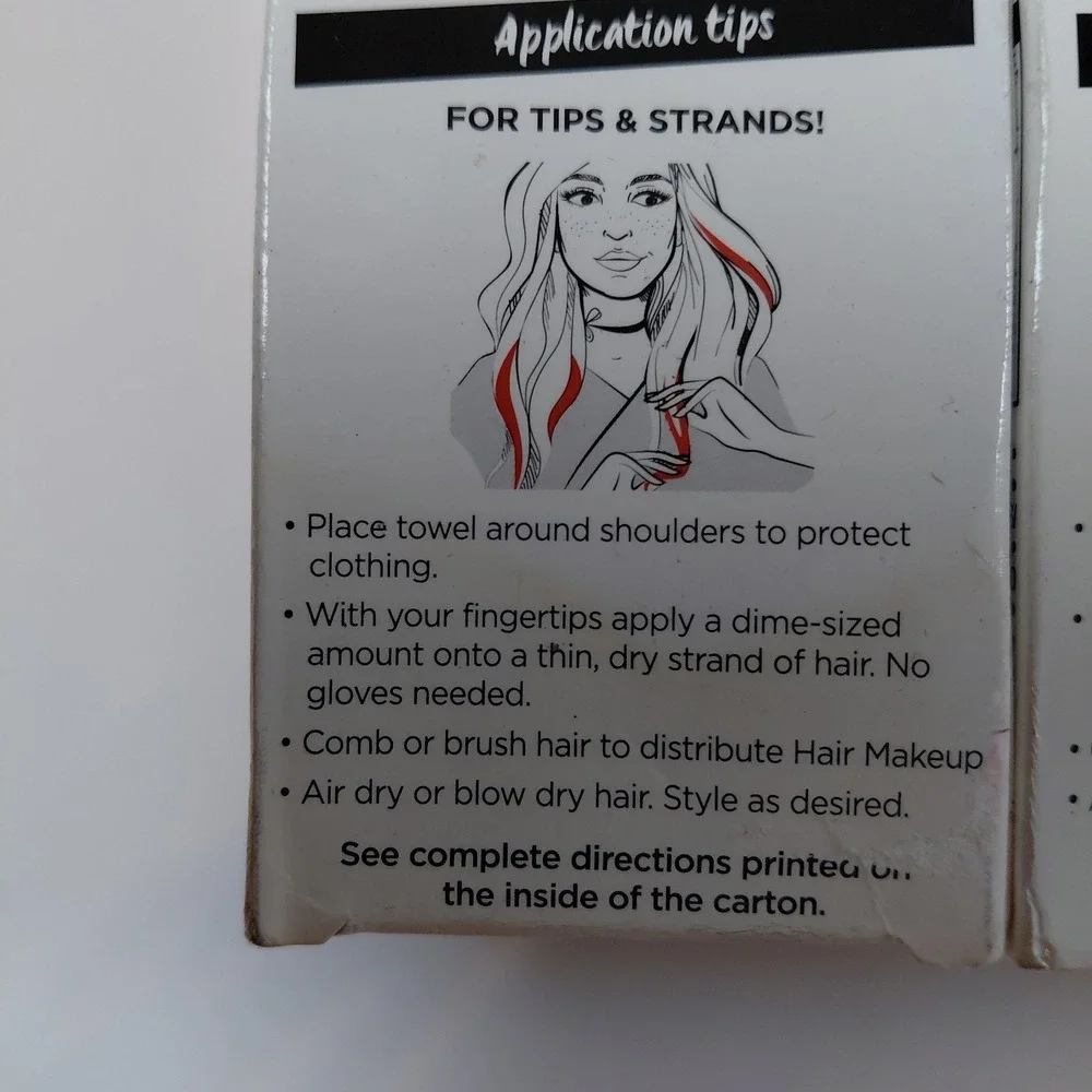 (3) L'Oreal Colorista Hair Makeup Auburn Bronze20 - 1 Day Color